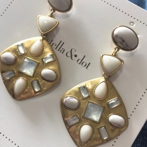 Stella & Dot Tala Chandelier Earrings